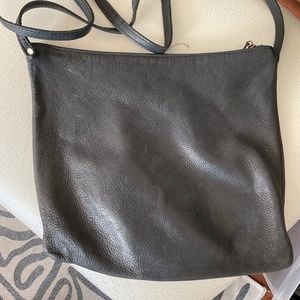 Vintage Clare V. Black lambs leather bag